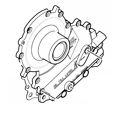 0702-996 Arctic Cat Oem Gearcase