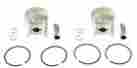 09-691n Spi 2 Piston Kits 1986-90 Arctic Cat Cheetah Cougar 500 Fan Standard Bore 70mm