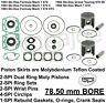 12024097732 Spi Ski Doo Formula Mach Gt Mm Bore Pistons Rebuild