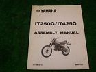 Lit-11666-01-72 1980 It250g Manual Yamaha It425g Vintage Enduro Ahrma Assembly