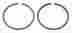 R09-7042 2.687 Parts Unlimited Ring Set In Polaris Trail Ss Longtrak Cutlass Ss440 Cobra 440