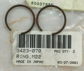 3423-070 2 Pk Arctic Cat Snowmobile Front Driveshaft Ring M22 Fits 96-01 Models