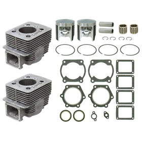 Sm-09607k 2 Spi Cylinders Pistons Gasket Kit And Bearings For Yamaha Fits 1988-2020 Vk540