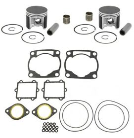 0205acpt600terk78p 2002-2005 Arctic Cat Pantera 600 Efi Spi Pistons Bearings Top End Gasket Kit Std