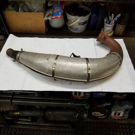 1261152 2002 Polaris Edge Rmk 600 2002-2005 Switchback Main Exhaust Pipe