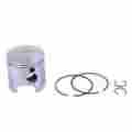 2162p2 Wiseco Piston Ski-doo Rotax 440 E Fan Cooled 440ss 5 Port Right 1974-1979 779422157578