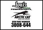 3008-644 Arctic Cat Gasket Set End New Oem 886224134185