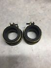 570127600 Ski Doo Formula Mx Lt Used Pair Carburetor Mounting Flanges