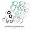 711178 Winderosa Complete Engine Gasket Set Ski-doo Formula Mach 1 1989