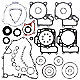 811366 Winderosa Complete Gasket Kit With Oil Seals