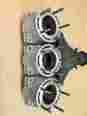 8dg00 Yamaha 600 Triple Snowmobile Cylinders Vmax Sx Sxr Venture Venom 1999-06 Head