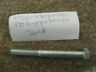 97021-08080 Yamaha Nos Snowmobile Motorcycle Vintage Bolts Chaincase Sr