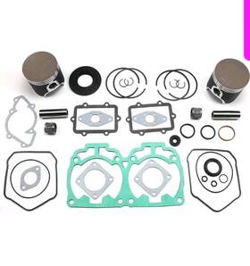 1580261 Aftermarker Top End Rebuild Kit Dual Ring Pistons Bearings For Ski-doo Mxz 800 2000-2007
