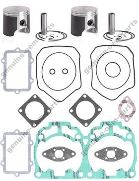 007sd800drptegk822 Aftermarket Ski-doo Mxz 800 Dual Ring Piston Kits Top End Gasket Set Std Bore 82mm 2000-2007