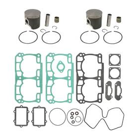 711sd800rptekdrtek824 Aftermarket Ski-doo Mxz Rev-xp 800r Dual Ring Pistons Top End Rebuild Kit Gaskets 2008 2009