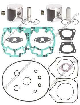 9997852592 Aftermarket Ski-doo Mxz 500ss Top End Rebuild Kit Pistons Gasket Bearings Std 76mm 2004