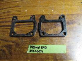 0109-590 Arctic Cat Vintage 74 Cheetah 340 Snowmobile Intake Spacers Insulator Blocks
