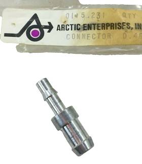 0115-231 Arctic Cat Snowmobile Straight Fitting Connector Fits 1979-1980 Models