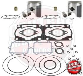 027-107-10p Arctic Cat Top End Rebuild Kit 440 Zr 96-98 Snowmobile 66.5mm Std