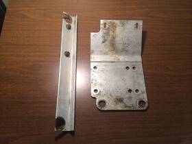 0608-068 Arctic Cat Snowmobile Engine Plate 1992 Jag Panther Deluxe