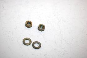 0623-038 Arctic Cat 99 Zr 700 Oem Guage Retainer Nut And Washer Set Sa164