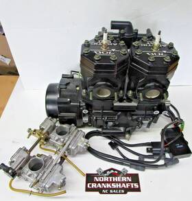 0662-260 Arctic Cat 0662-223 Zr 700 Complete Long Block Engine With Carbs Oem