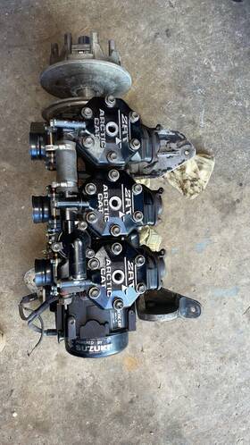0662-210 Arctic Cat 0662-236 Snowmobile 1998-2000 Zrt 600 Ext Triple Engine/motor