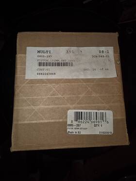 0805-297 Arctic Cat Piston Set Assembly-102mm /
