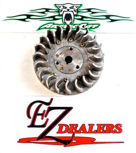 3001-003 Arctic Cat Kitty Snowmobile Flywheel Kawasaki T5b Engine Only 1973