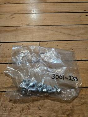 3001-233 Arctic Cat Nos Cylinder Cowling Bolts Inch S 1976 Panther Cheetah Qty-15