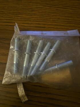 3002-020 Arctic Cat Snowmobile Stud Bolt Qty 6
