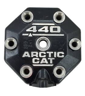 3004-742 Arctic Cat Snowmobile 440 Lc Prowler Zr Cylinder Head 1991-1995 Used