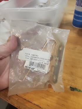Arctic Cat 3303-962 Clamper Stem Holder