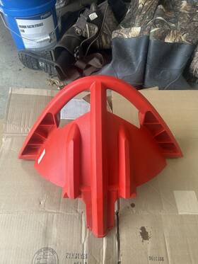 3606-093 Arctic Cat Nos F-series Red Front Bumper Read Notes