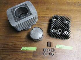 3617004099 Arctic Cat Vintage 71 Puma 440 Snowmobile Pto Cylinder Piston And Head