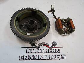 Fp4424 Arctic Cat Snow Stator And Flywheel