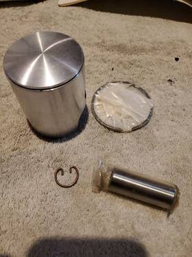09-804 Asaki Snowmobile Yamaha Ex340a Exciter/ex340b Exciter Piston Kit Std Ring