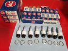 B83f Acdelco Ac White Blue Stripe Spark Plugs Nos