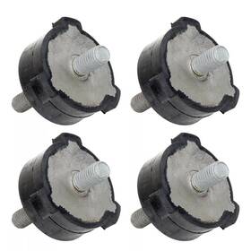 3021116 Caltric 4 Engine Mounting Mount Rubber Isolator For Polaris Pro X 600 700 800 2001-2004