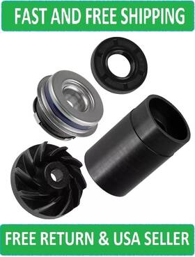 Dt1609wp131dt Caltric Water Pump Impeller And Type S Seal Polaris 800 Pro-rmk 155 2011-19/ 163 2011-2020
