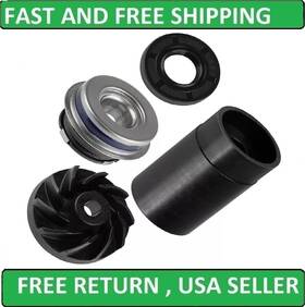 Dt1616wp131dt Caltric Water Pump Impeller And Type S Seal For Polaris 800 Rmk 144 2009-2010/ 155 2011-16