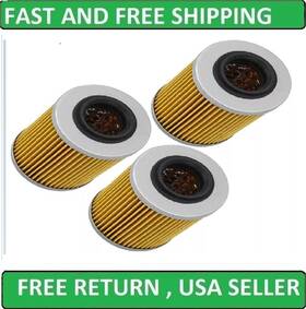Fl115a1047 Caltric New 3 Pack Oil Filter For Skidoo Skandic V-800 Legend Expedition 2007-2009 Oem