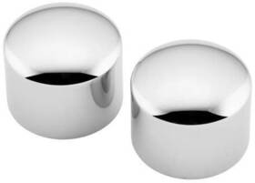 2401-1123 Colony 2119-2 Lower Motor Mount Covers - Chrome Motorcycle Street Bike