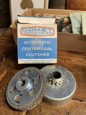 Gs-4011-63 Comet Nos Scs 400 Series Automatic Clutch 12 Teeth Mini Bike Go Kart