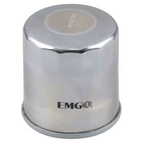 9289-e886419-19 Emgo Micro-glass Oil Filter-chrome For 2011-2015 Yamaha Rx10xt Apex Xtx