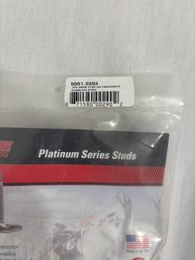 5001.5303 Extreme Max Racing New Nos Snowmobile Stud 1.0 Hd Ss .875 48ct