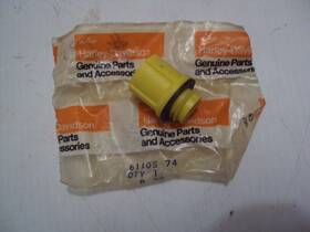61105-74 Harley-davidson Vintage Nos Oem Snowmobile Battery Filler Cap Y440