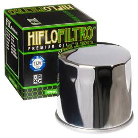 4390-h858621-70 Hiflo Oil Filter - Chrome For 2012 Arctic Cat Proclimb M 1100 Turbo Snowmobile
