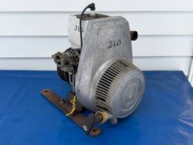 L297 Jlo Rockwell 297l Snowmobile Engine Motor Complete With Clutch Arctic Cat Runs