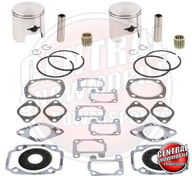 127-403-10 John Deere Complete Rebuild Kit Trailfire 440 79-81 Snowmobile 68mm Std